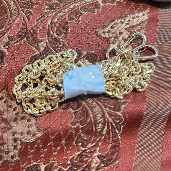 Versace Parfums shiny gold bag/pouch - Picture 7 of 12